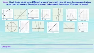 intro sort these cards into different groups