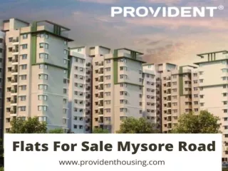 flats for sale mysore road