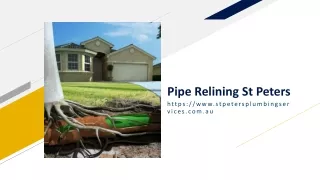 pipe relining st peters