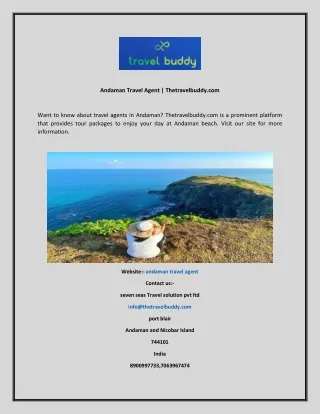 andaman travel agent thetravelbuddy com