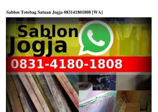 jasa sablon gelas yogyakartaSablon Totebag Satuan Jogja O831·418O·18O8(whatsApp)