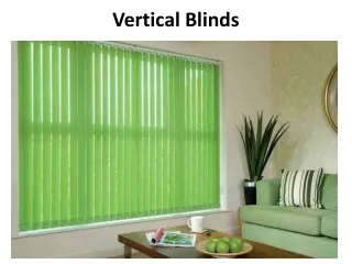 vertical blinds