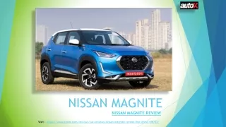 Nissan Magnite Review | Magnite Review in India – autoX