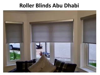 roller blinds abu dhabi