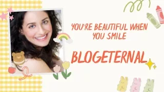you re beautiful when you smile