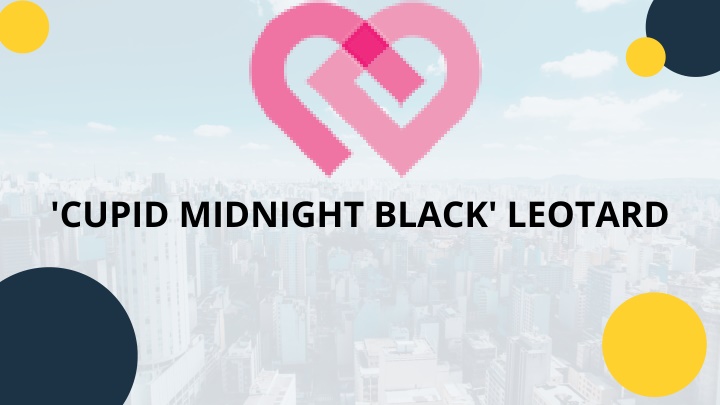 cupid midnight black leotard
