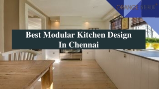 Best Modular kitchen designs in chennai