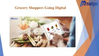 Grocery Shoppers Going Digital