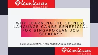 Why learning the Chinese language can be beneficial for Singaporean job seekers