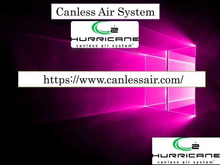 canless air system