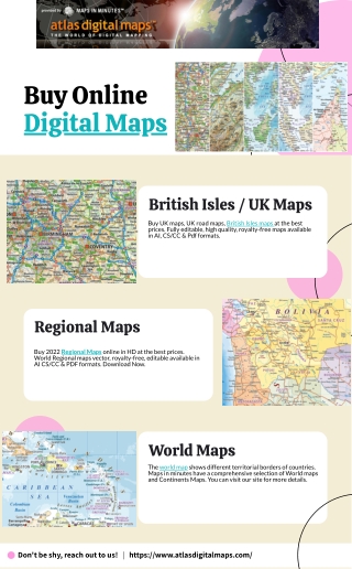 Buy Online Digital Maps