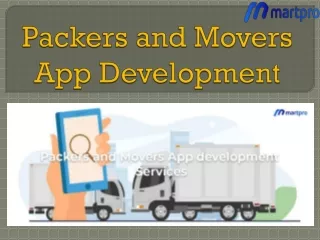 packers and movers app development