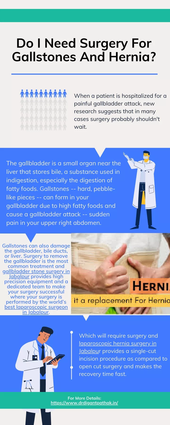 do i need surgery for gallstones and hernia