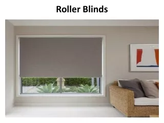 roller blinds