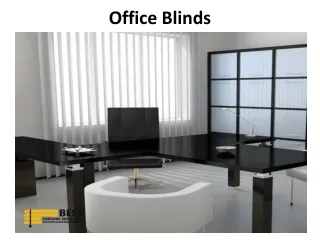 office blinds
