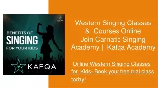 Online Carnatic Music Classes | KAFQA Academy