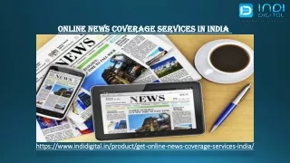 Online News Coverage Services in India