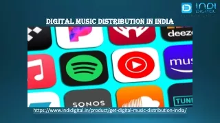 Digital Music Distribution in India