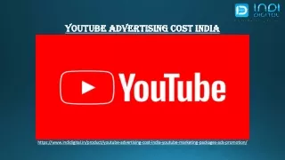 YouTube advertising cost India
