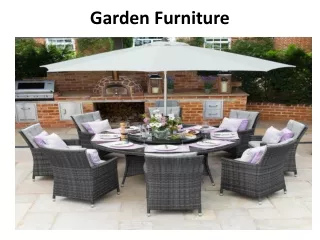 garden furniture
