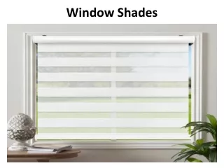 window shades