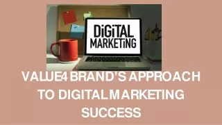 Value4brand's Approach to digital marketing success
