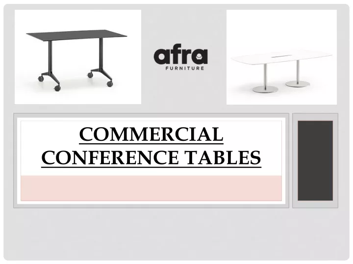 commercial conference tables