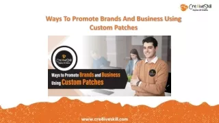 ways to promote brands and business using custom