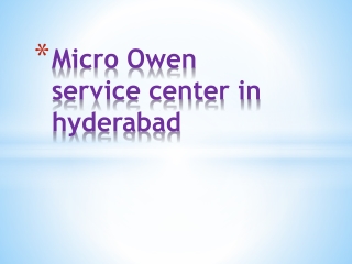 Micro-wave oven service center in hyderabad