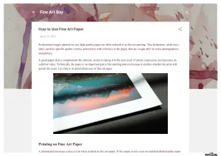 fine art bay