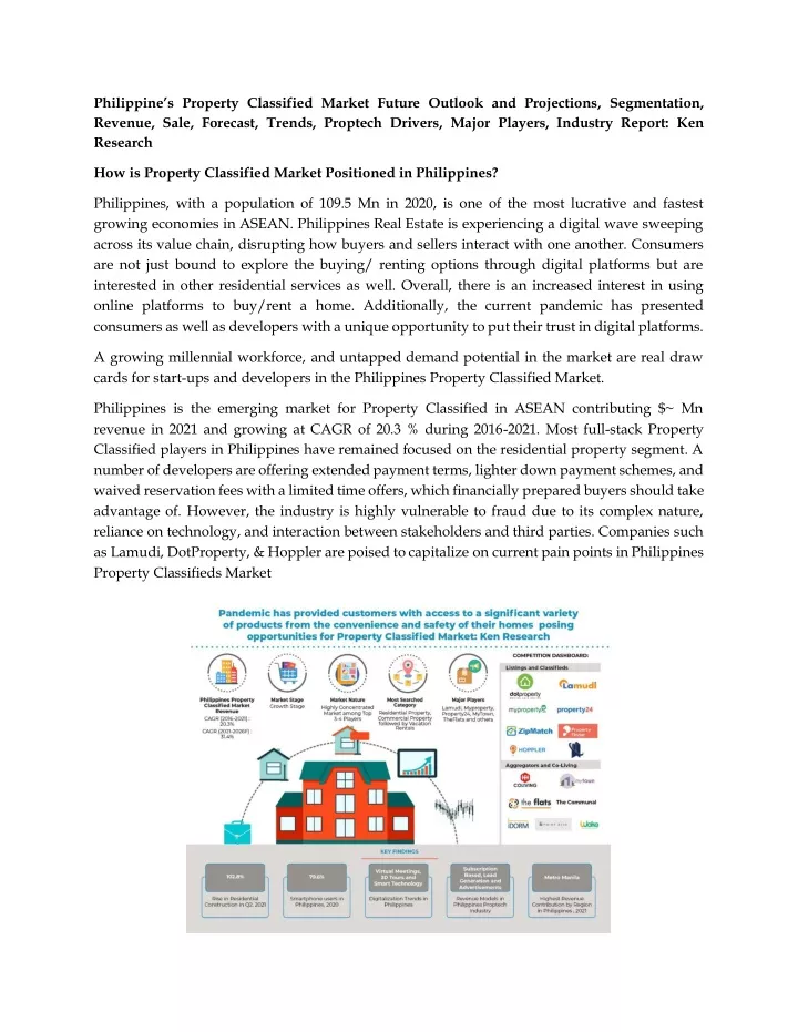 philippine s property classified market future