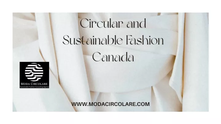 circular and sustainable fashion canada