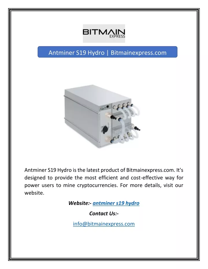 antminer s19 hydro bitmainexpress com