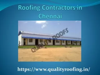 Kerala Style Roofing Contractors in Chennai
