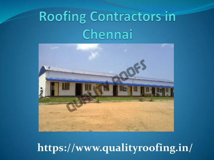 roofing contractors in chennai