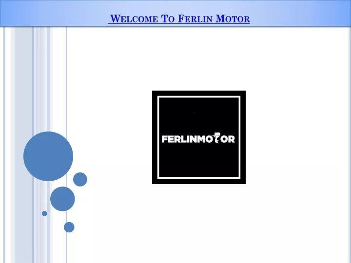 welcome to ferlin motor