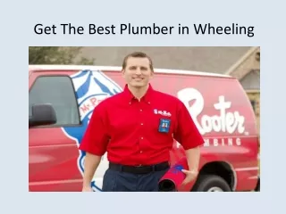 get the best plumber in wheeling
