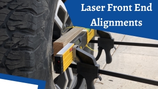 Laser Front End Alignments