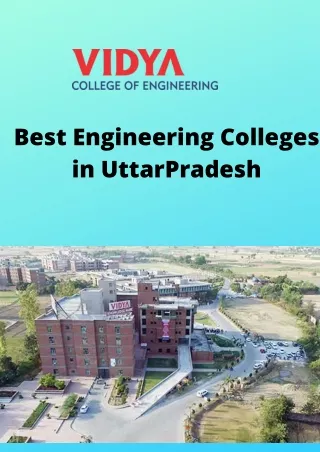 best engineering colleges in uttarpradesh