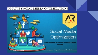 what is social media optimization