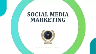 SOCIAL MEDIA MARKETING