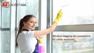 window cleaning site assessment for safety