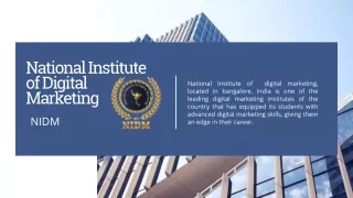 National Institue of Digital Marketing