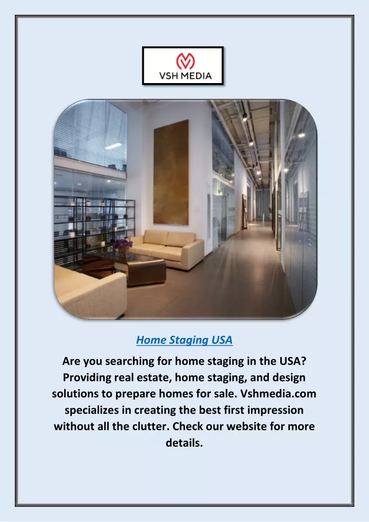 home staging usa