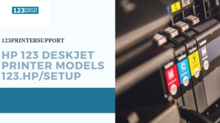 123 HP Deskjet Printers and Their Setup | USA