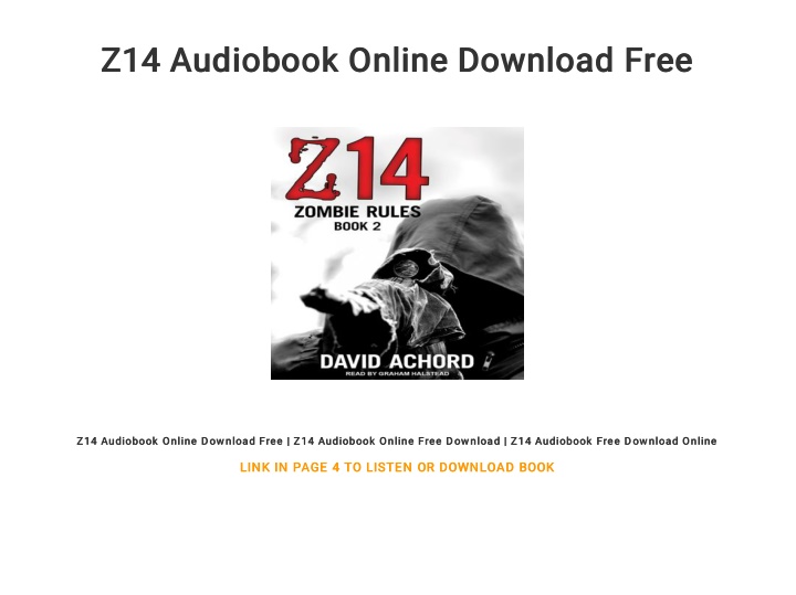 z14 audiobook online download free z14 audiobook