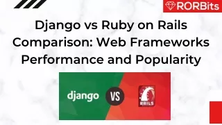 django vs ruby on rails comparison web frameworks