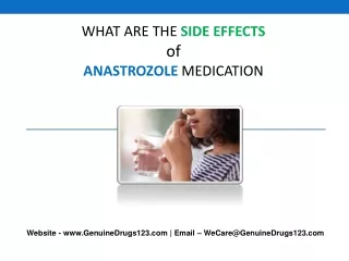 what are the side effects of anastrozole