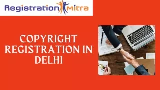 Copyright Registration in Delhi