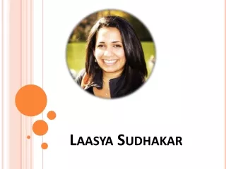Laasya Sudhakar